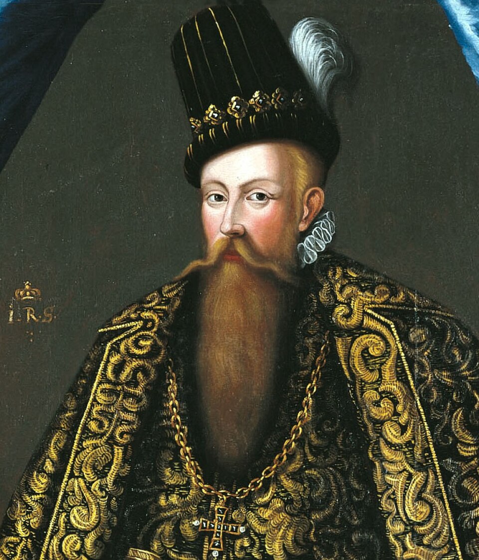 Juhana III vuonna 1582, Johan Baptista van Utherin mukaan. Hallituskausi, joka ylsi Narvaan, kantoi myös varjoa veljestä, joka myrkytettiin vankilassaan.